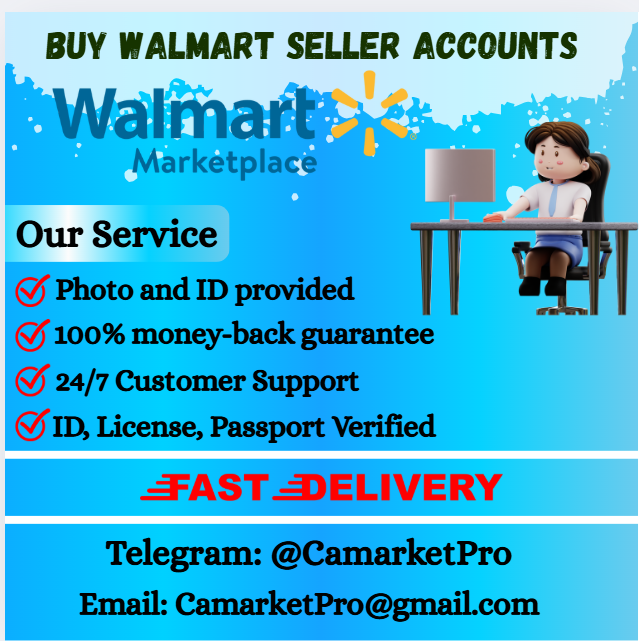 Buy Walmart Seller Accounts